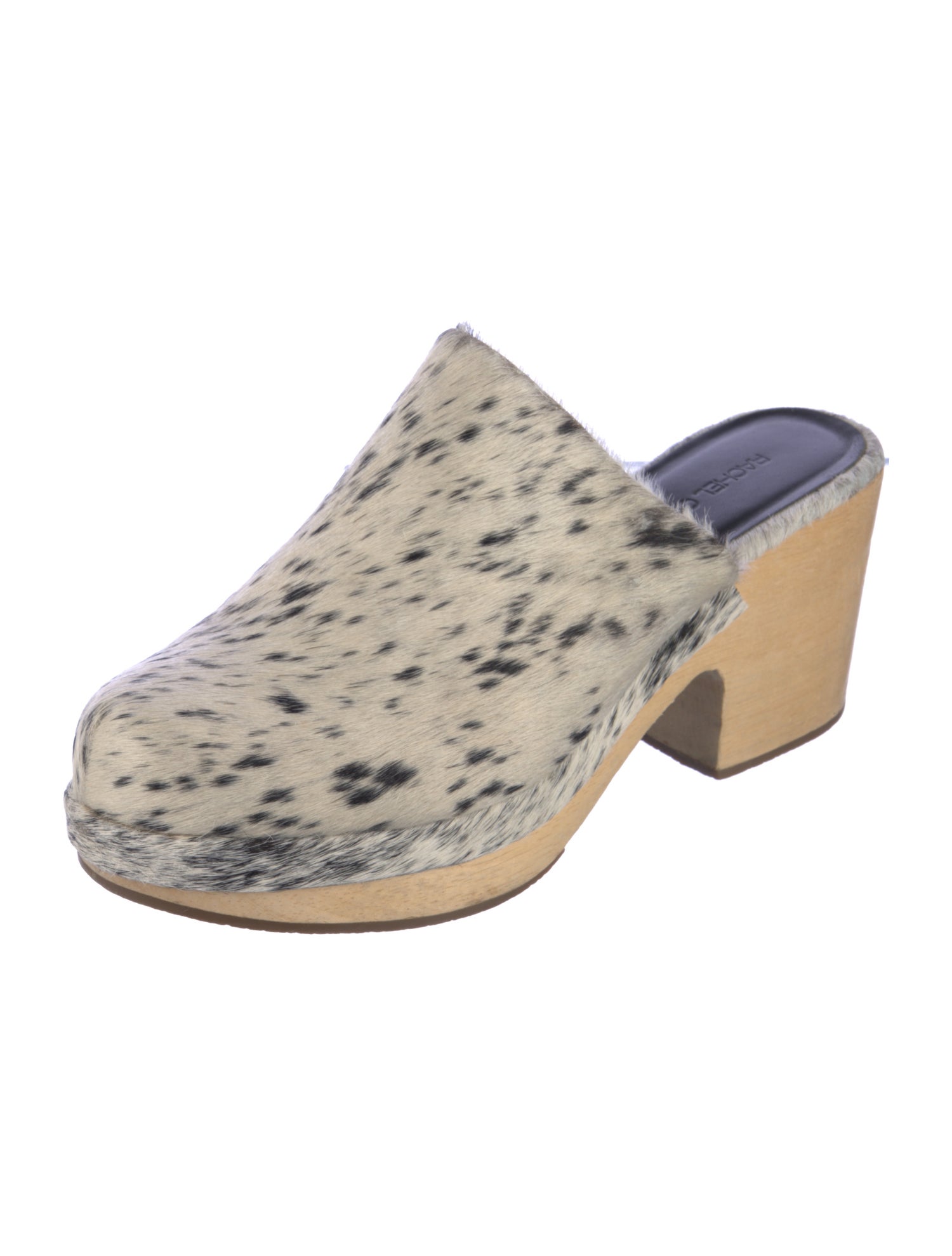Rachel Comey Ponyhair Animal Print Mules